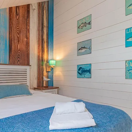 Ferienhaus La Maison Bleue By Domaine De Colomban - Plages Et Commerces A Pieds Carnac